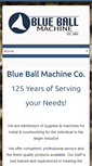 Mobile Screenshot of blueballmachine.com